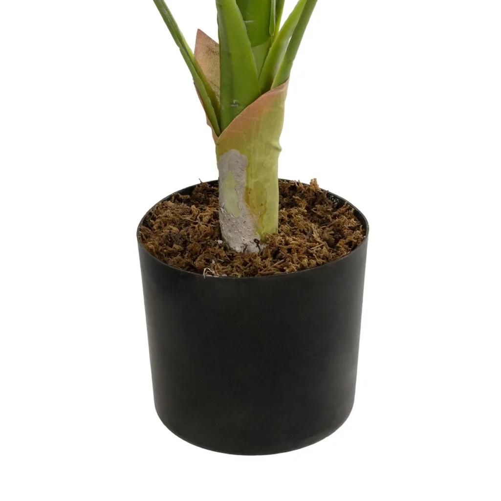 DIEFFENBACHIA 20941 Τεχνητό Διακοσμητικό Φυτό Πράσινη & Μπεζ Διφενμπάχια Μ80 x Π80 x Υ90cm