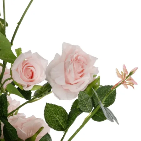 LIGHT PINK ROSES 21071 Τεχνητό Διακοσμητικό Δέντρο Τριανταφυλλιά Μ50 x Π50 x Υ90cm - Τεχνητα Ανθισμένα Δεντρα Sticky 1