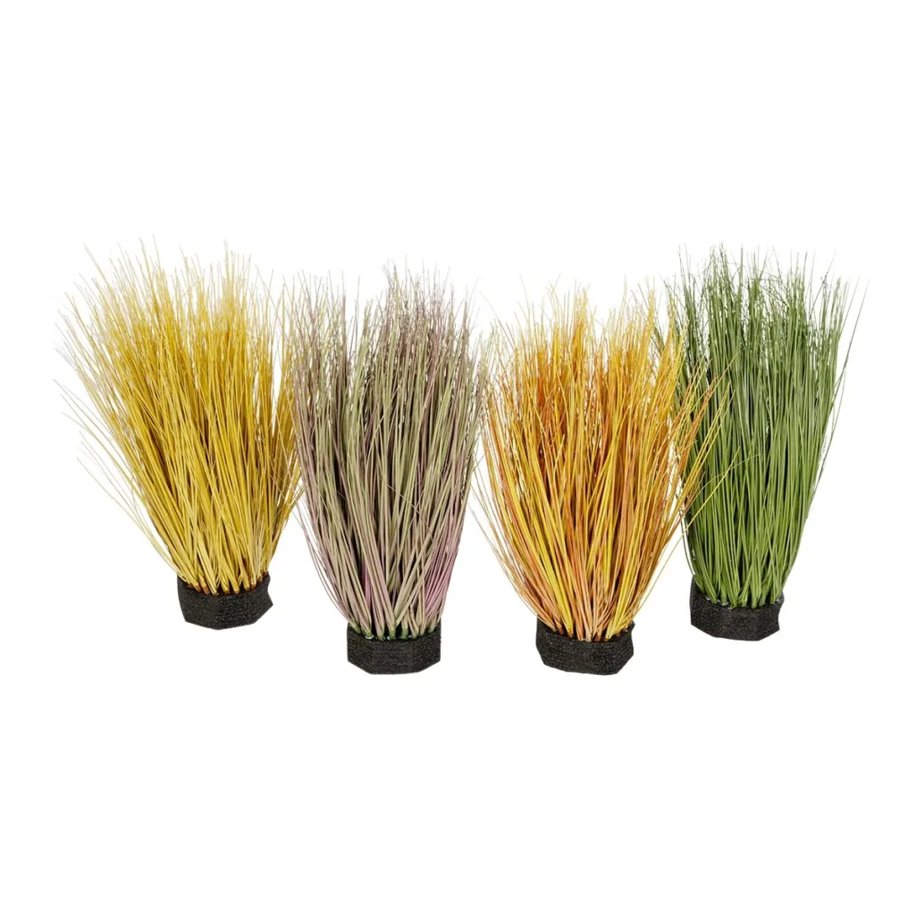 GRASS BUSH 21171 Τεχνητό Διακοσμητικό Φυτό Θάμνος Γρασίδι Μ30 x Π20 x Υ65cm