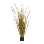 CRASPEDIA GRASS 21480 Τεχνητό Διακοσμητικό Φυτό Μπεζ & Πράσινο Κρασπέδια Μ90 x Π60 x Υ175cm