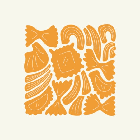 Πόστερ ABSTRACT PASTA - Food & Drink Sticky 1