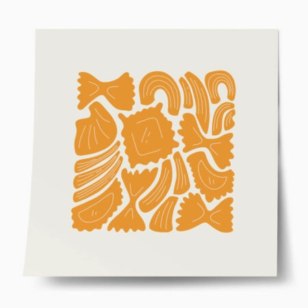 Πόστερ ABSTRACT PASTA - Food & Drink Sticky 1