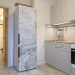 Αυτοκόλλητο ψυγείου BEIGE AND GREY MARBLE