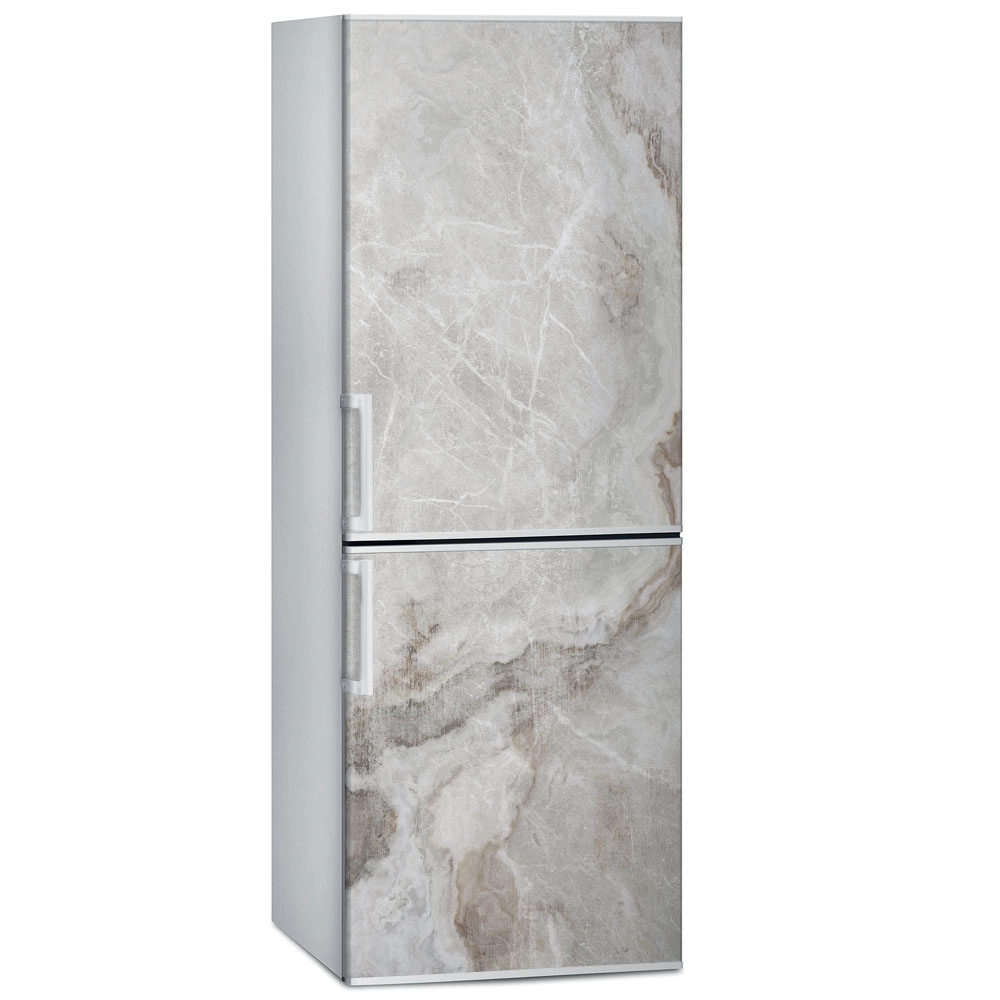 Αυτοκόλλητο ψυγείου BEIGE AND GREY MARBLE