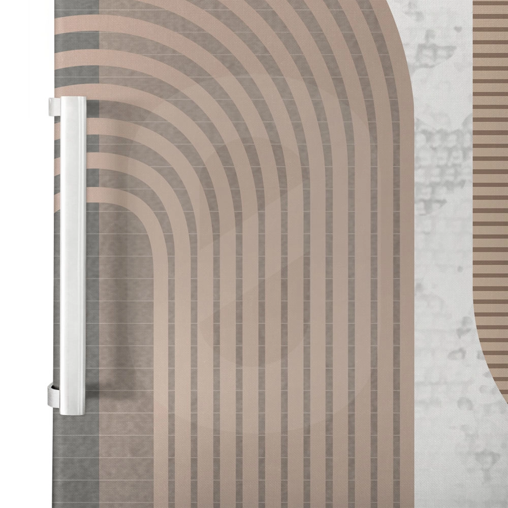 Αυτοκόλλητο ψυγείου BEIGE GEOMETRICAL