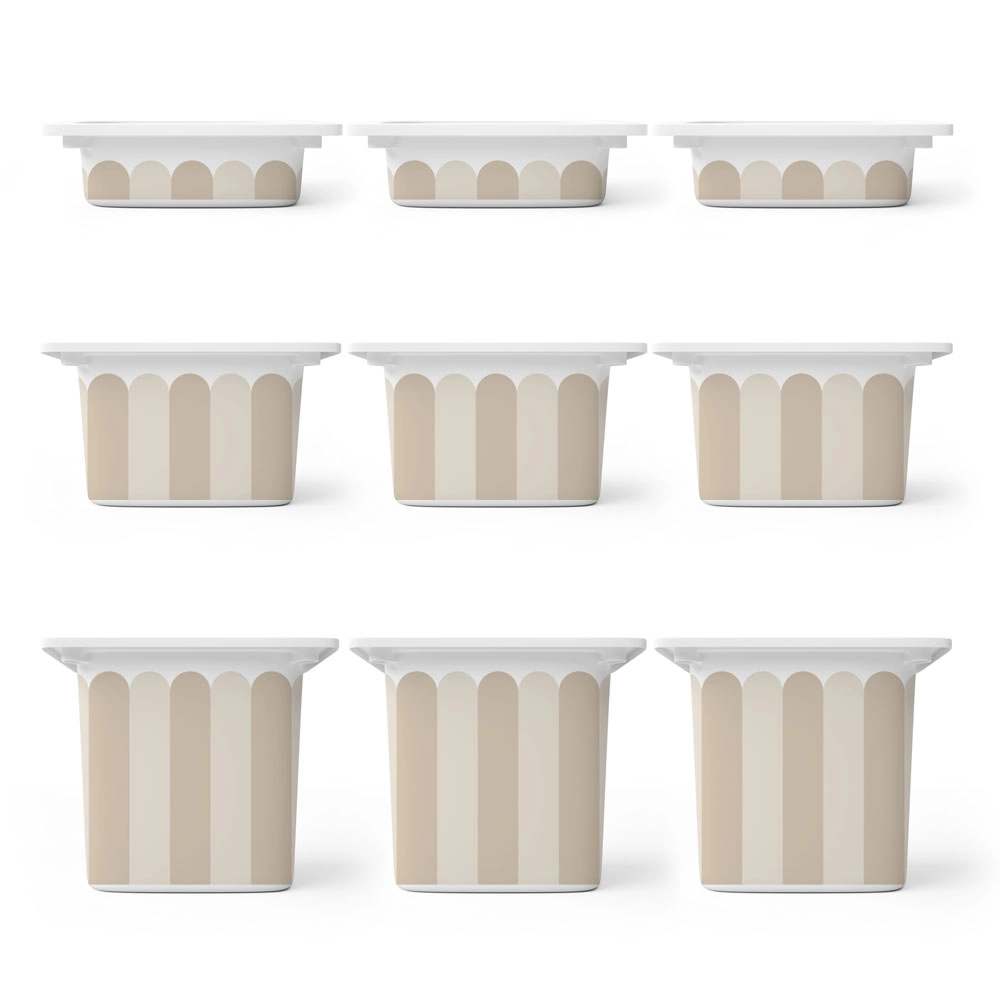 Αυτοκόλλητα για Κουτιά Αποθήκευσης Trofast BEIGE STRIPES