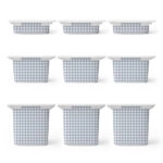Αυτοκόλλητα για Κουτιά Αποθήκευσης Trofast BLUE SQUARES
