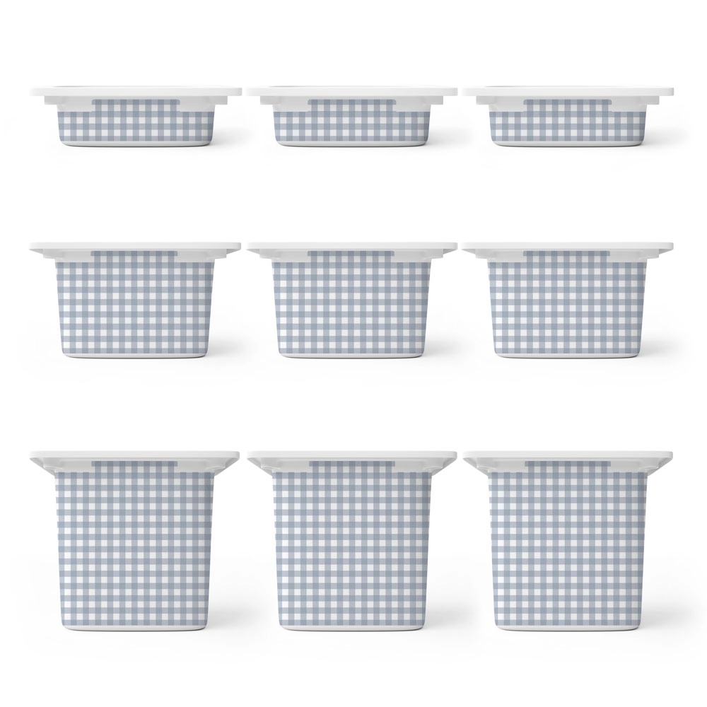 Αυτοκόλλητα για Κουτιά Αποθήκευσης Trofast BLUE SQUARES