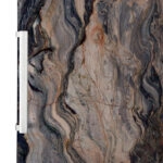 Αυτοκόλλητο ψυγείου BROWN AND BEIGE MARBLE