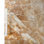 Αυτοκόλλητο ψυγείου BROWN AND WHITE MARBLE