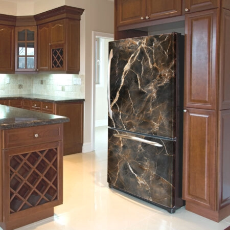 Αυτοκόλλητο ψυγείου BROWN MARBLE - Αλλα Sticky 1