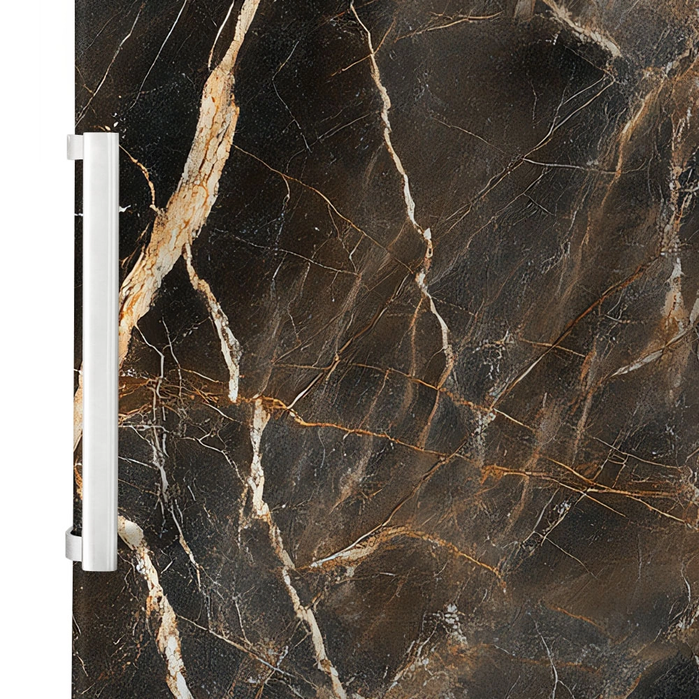 Αυτοκόλλητο ψυγείου BROWN MARBLE