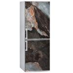 Αυτοκόλλητο ψυγείου BROWN ORANGE AND GREY MARBLE