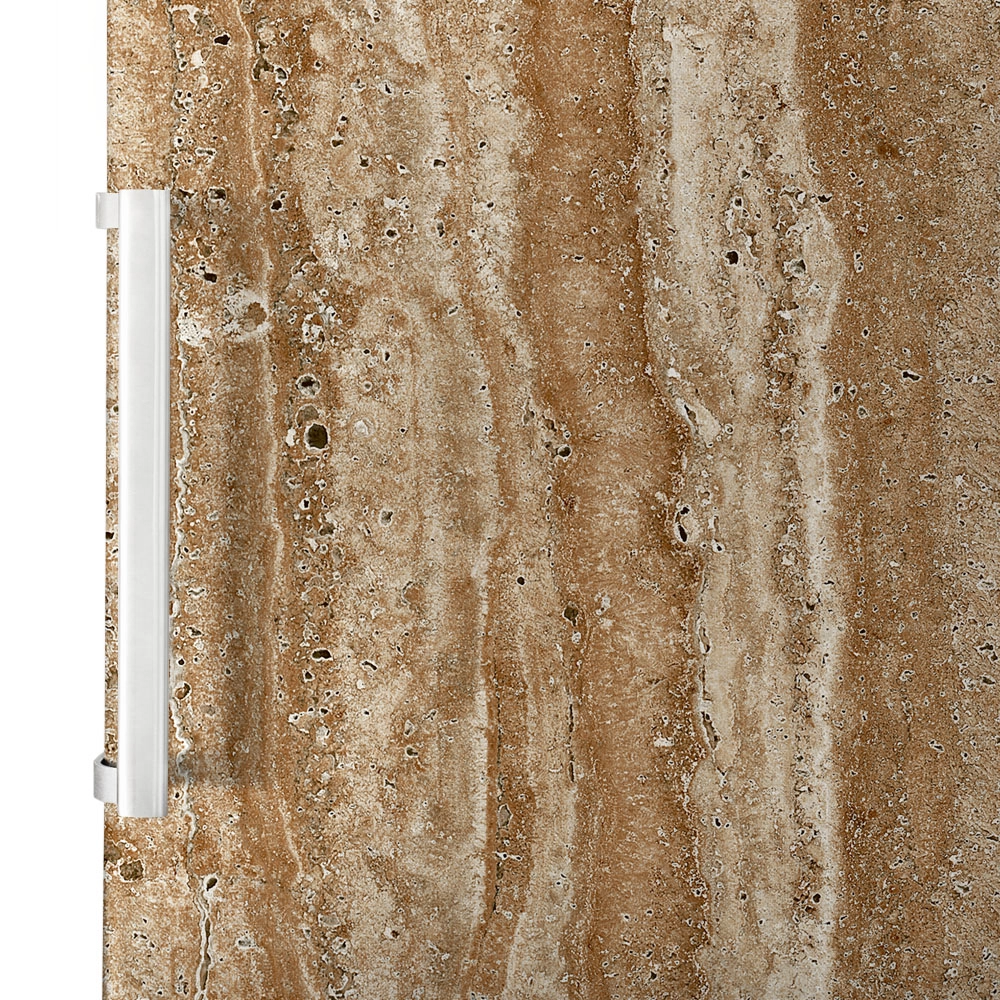 Αυτοκόλλητο ψυγείου BROWN STRIPES MARBLE