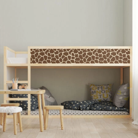 Αυτοκολλητα Επίπλων για Κρεβάτι KURA GIRAFFE - Αυτοκόλλητα για κρεβάτια IKEA KURA Sticky 3
