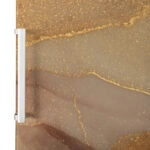 Αυτοκόλλητο ψυγείου GOLD AND RED MARBLE