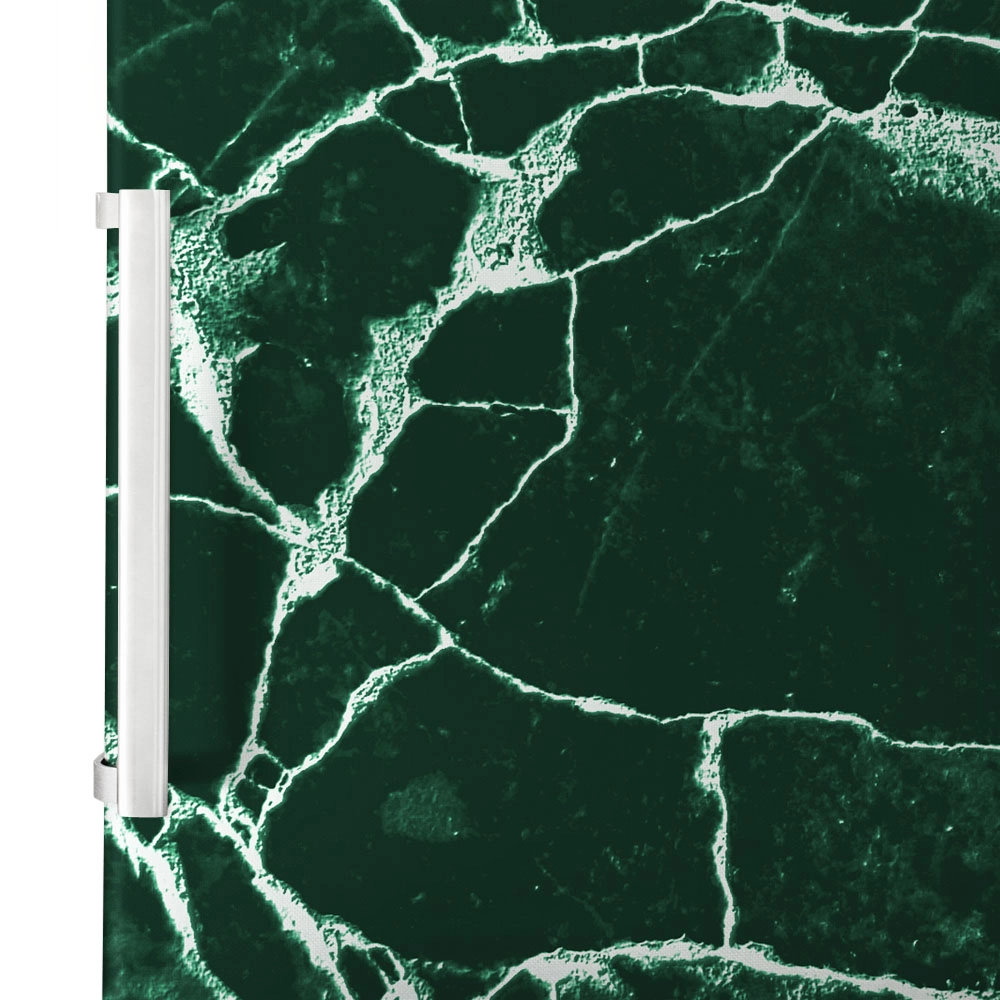 Αυτοκόλλητο ψυγείου GREEN AND WHITE MARBLE