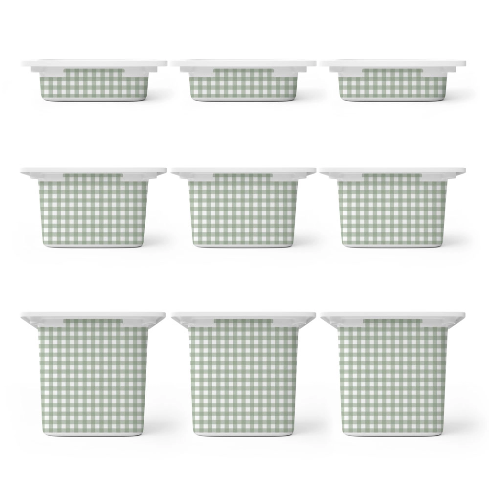 Αυτοκόλλητα για Κουτιά Αποθήκευσης Trofast GREEN SQUARES
