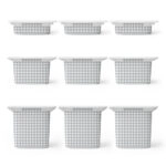 Αυτοκόλλητα για Κουτιά Αποθήκευσης Trofast GREY SQUARES