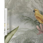 Αυτοκόλλητο ψυγείου JUNGLE PARROT