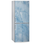 Αυτοκόλλητο ψυγείου MARBLE BLUE GEOMETRICAL