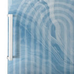Αυτοκόλλητο ψυγείου MARBLE BLUE GEOMETRICAL
