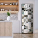 Αυτοκόλλητο ψυγείου MARBLE TILES GEOMETRICAL