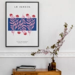 Πόστερ MATISSE STYLE BOTANICAL LE JARDIN FRANCE 2