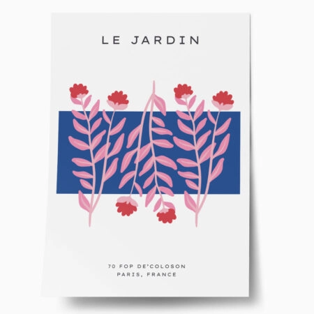 Πόστερ MATISSE STYLE BOTANICAL LE JARDIN FRANCE 2 - Botanical - Λουλούδια Sticky 1