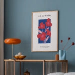 Πόστερ MATISSE STYLE BOTANICAL LE JARDIN FRANCE