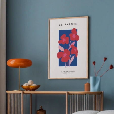 Πόστερ MATISSE STYLE BOTANICAL LE JARDIN FRANCE