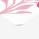 Πόστερ MATISSE STYLE BOTANICAL PINK FLOWERS