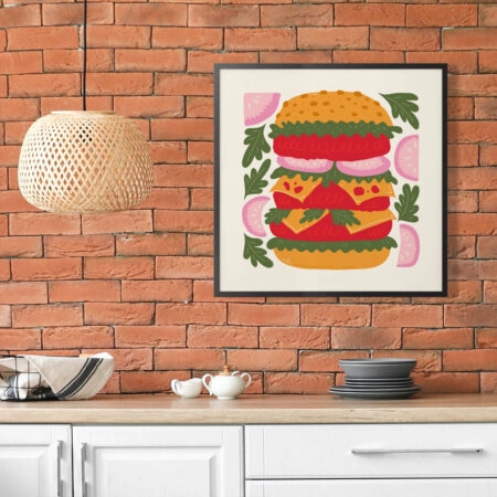 Πόστερ MATISSE STYLE BURGER