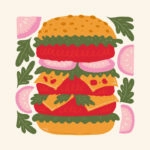 Πόστερ MATISSE STYLE BURGER