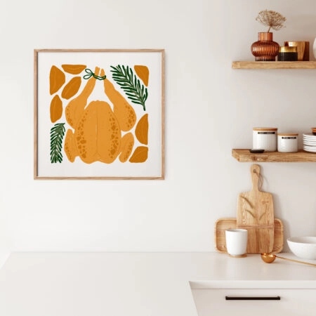 Πόστερ MATISSE STYLE CHICKEN WITH ROSEMARY