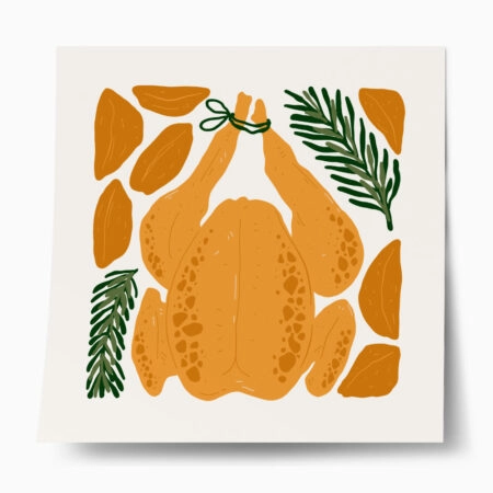 Πόστερ MATISSE STYLE CHICKEN WITH ROSEMARY - Food & Drink Sticky 1
