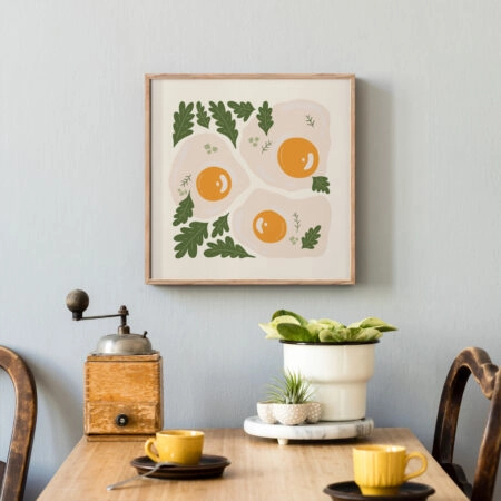 Πόστερ MATISSE STYLE FRIED EGGS