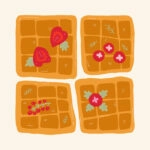 Πόστερ MATISSE STYLE WAFFLES