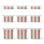 Αυτοκόλλητα για Κουτιά Αποθήκευσης Trofast PINK AND BROWN STRIPES