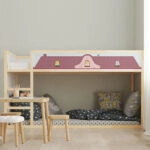 Αυτοκολλητα Επίπλων για Κρεβάτι KURA PINK HOUSE