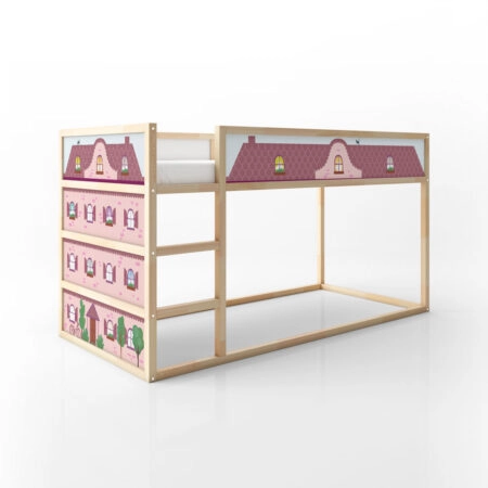 Αυτοκολλητα Επίπλων για Κρεβάτι KURA PINK HOUSE