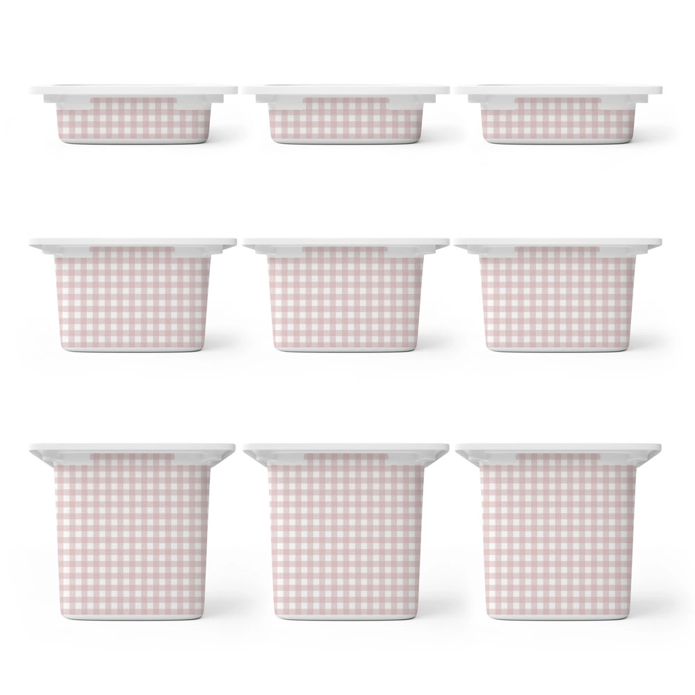 Αυτοκόλλητα για Κουτιά Αποθήκευσης Trofast PINK SQUARES