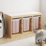 Αυτοκόλλητα για Κουτιά Αποθήκευσης Trofast PINK STRIPES