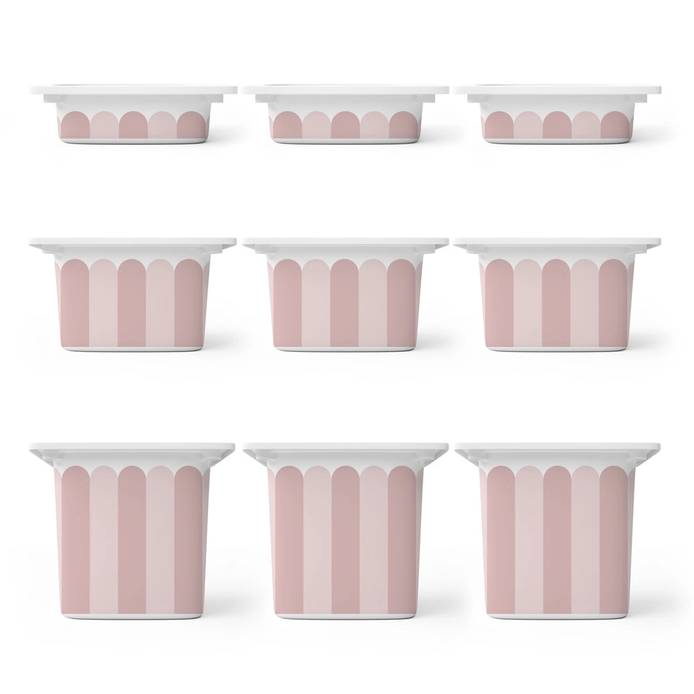 Αυτοκόλλητα για Κουτιά Αποθήκευσης Trofast PINK STRIPES