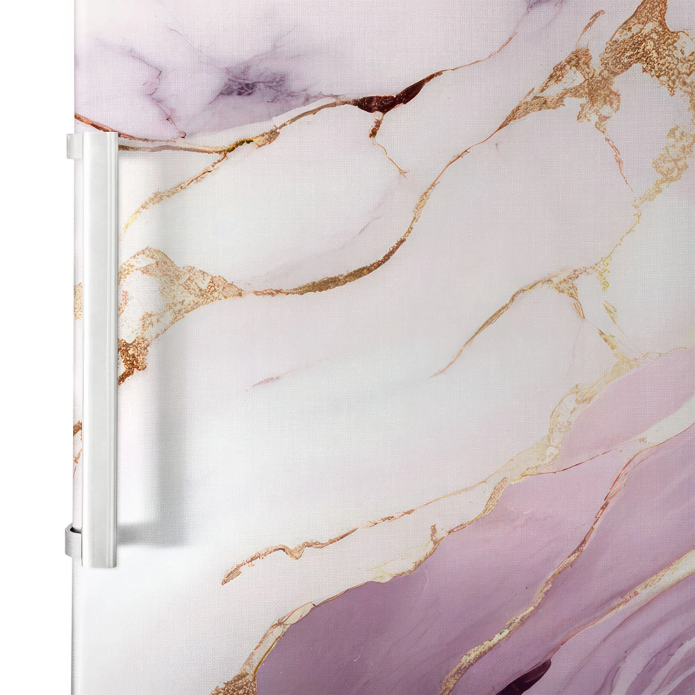 Αυτοκόλλητο ψυγείου PURPLE AND GOLD MARBLE