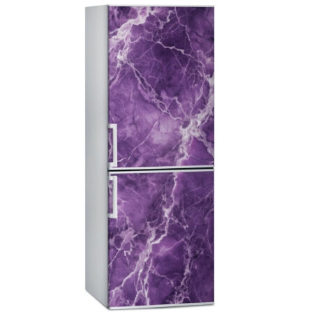 Αυτοκόλλητο ψυγείου PURPLE MARBLE