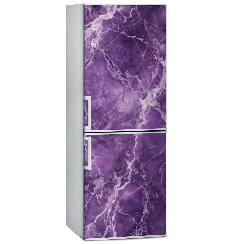 Αυτοκόλλητο ψυγείου PURPLE MARBLE