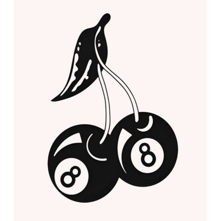 Πόστερ RETRO TRENDY 8BALLS CHERRIES - Food & Drink Sticky 3