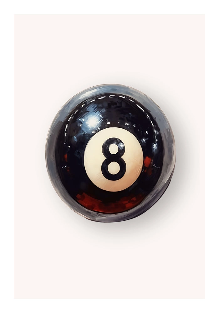 Πόστερ RETRO TRENDY 8BALL