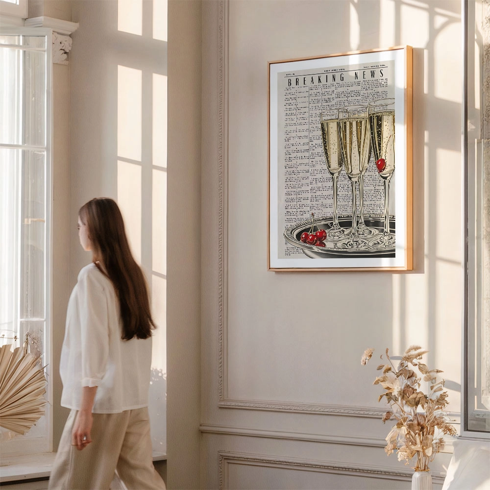 Πόστερ TRENDY CHAMPAGNE
